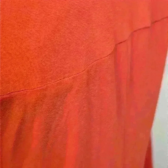 MSK Asymmetrical Dress with ORing Gold Zippered Collared Neckline Women Sz Small - Picture 9 of 10